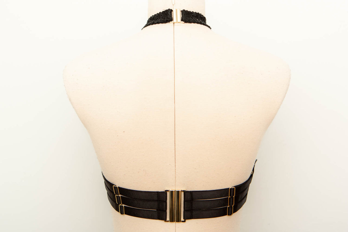 SAMPLE Corded Lace Harness Bandeau Bra - KL 10 - 30DD/32D/34C/36B ONLY