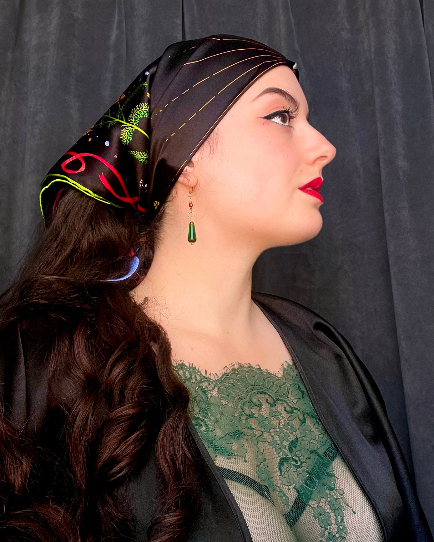 'Abortifacients' - Silk Scarf By Logandria