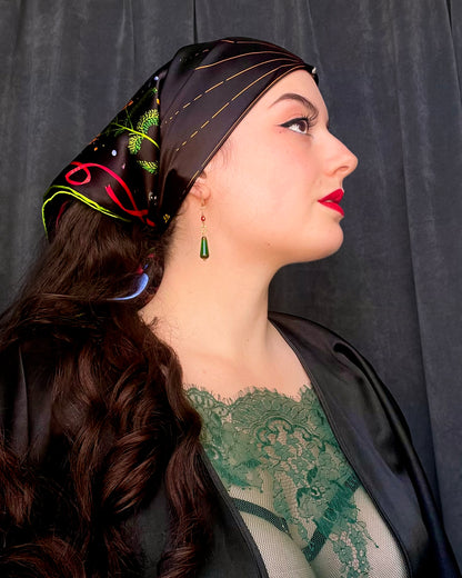 'Abortifacients' - Silk Scarf By Logandria