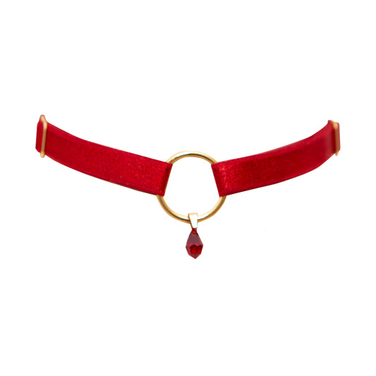 Rouge Crystal Choker