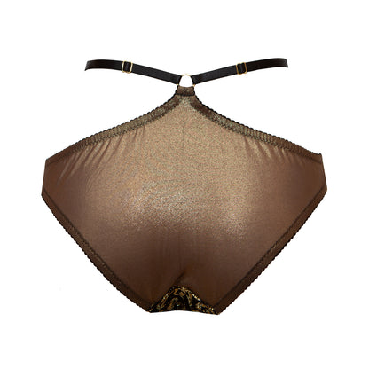 Ara Gold Low Rise Harness Brief - Made To Order