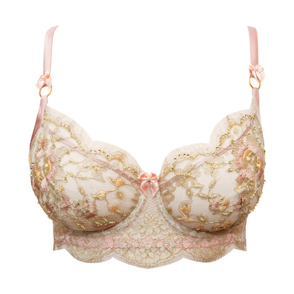 Titania Beaded French Lace Bra