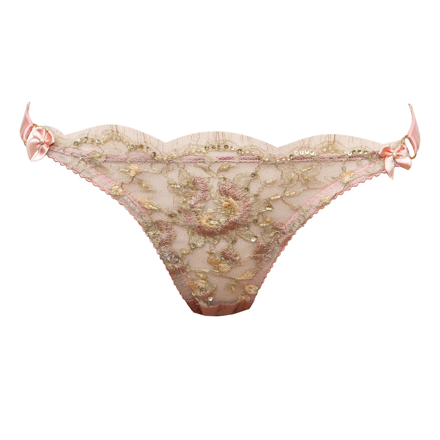 Titania Beaded French Lace Briefs