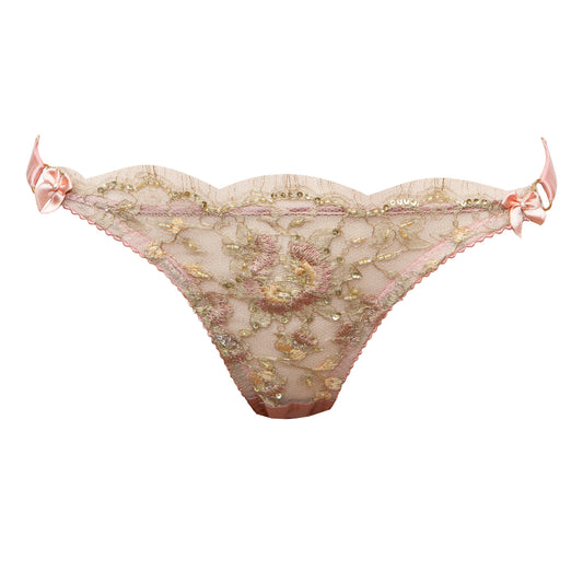 Titania Beaded French Lace Briefs
