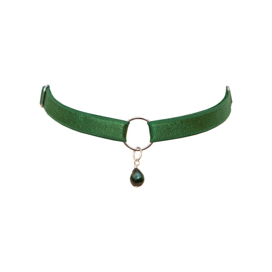 Émeraude Pearl Choker