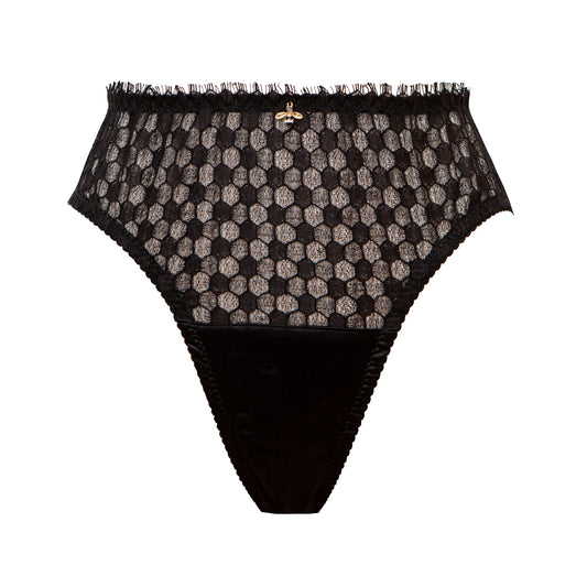 Miód V2 French Lace High Leg Briefs - Made To Order