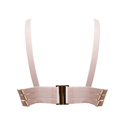 Dorée French Lace High Neck Monowire Bra