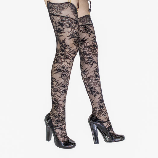 Floraison Lace Stockings