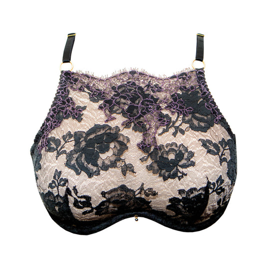 Floral Lace Thong in Black  SAVAGE X FENTY Netherlands