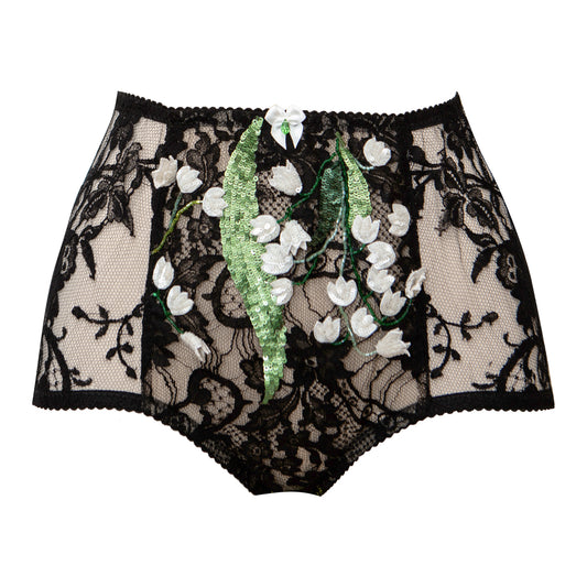 Kore Beaded Lace Full Cut Briefs