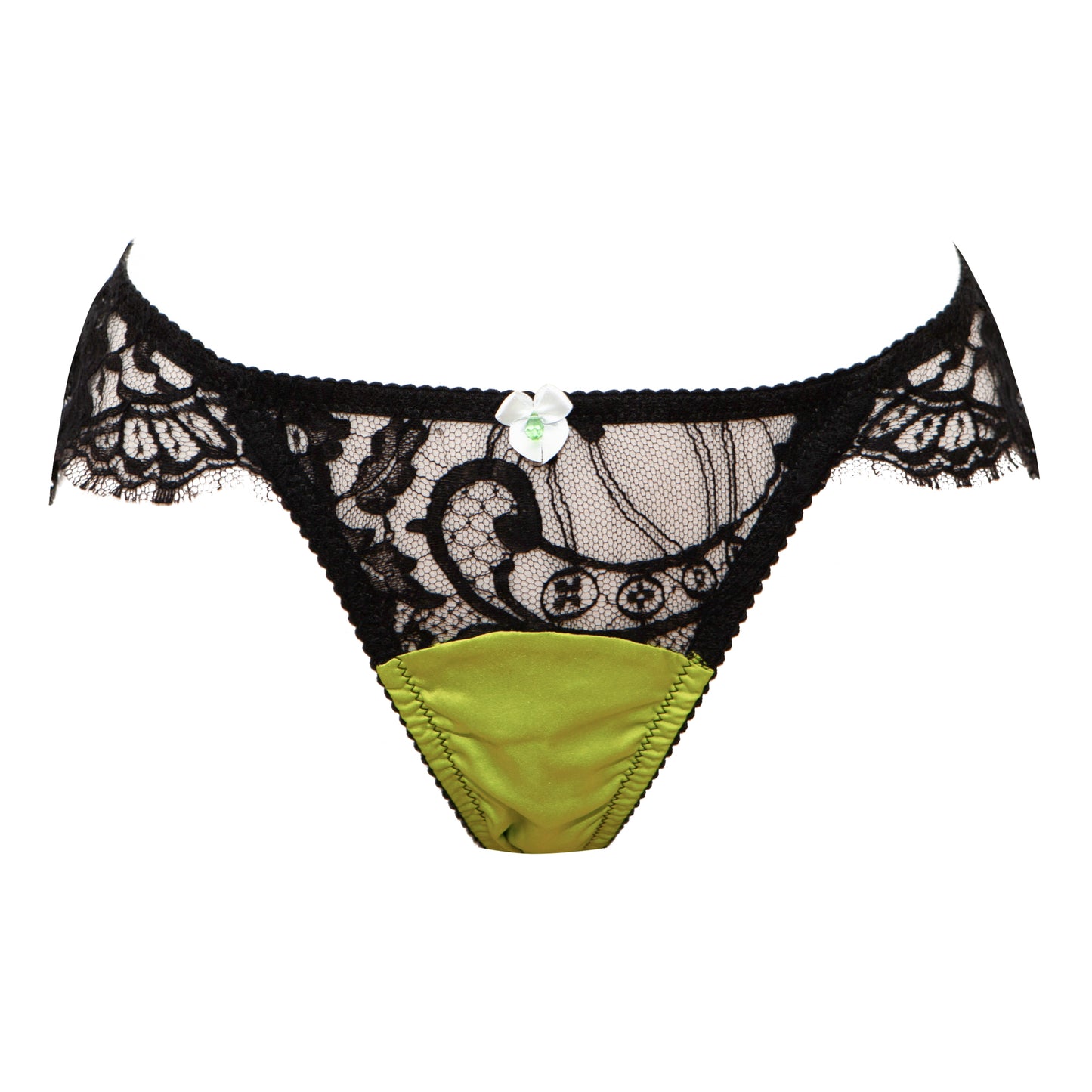 Kore Lace & Silk Skirted Briefs