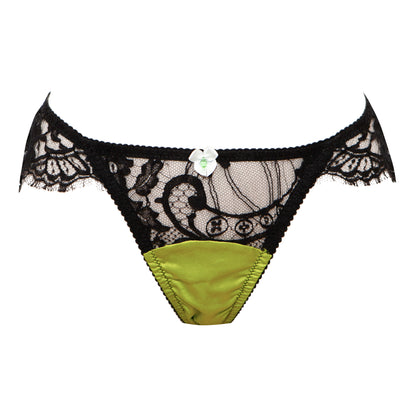 Kore Lace & Silk Skirted Briefs