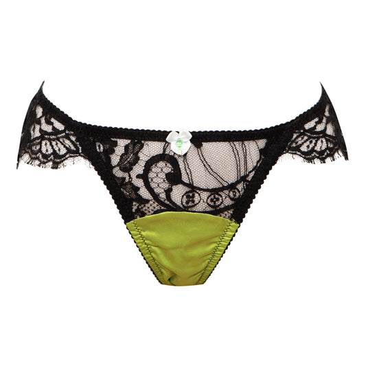 Kore Lace & Silk Skirted Briefs