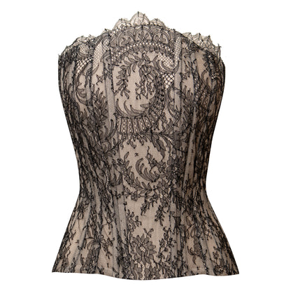 Lachesis High Neck Overbust Corset