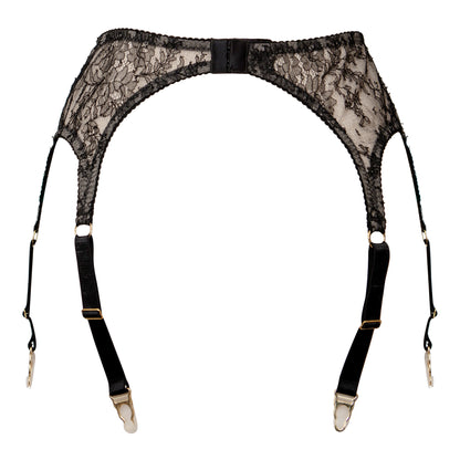 Lachesis Scalloped 6 Strap Suspender Belt