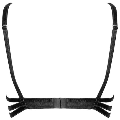 Ara Aurora Metallic Lace Cutaway Bra - Made To Order