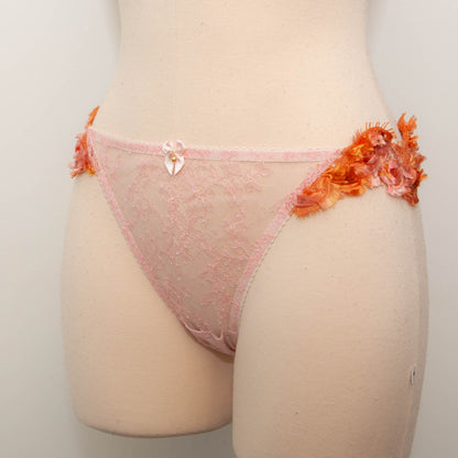 SECOND Danainae French Lace Briefs - Size UK 14