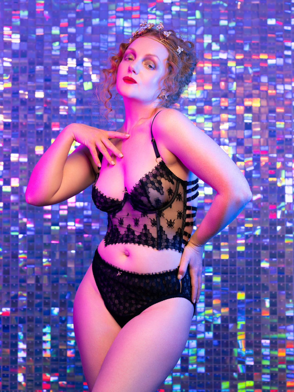 Miód V2 French Lace Longline Bra - Made To Order