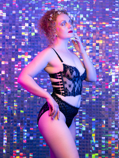 Miód V2 French Lace Longline Bra - Made To Order