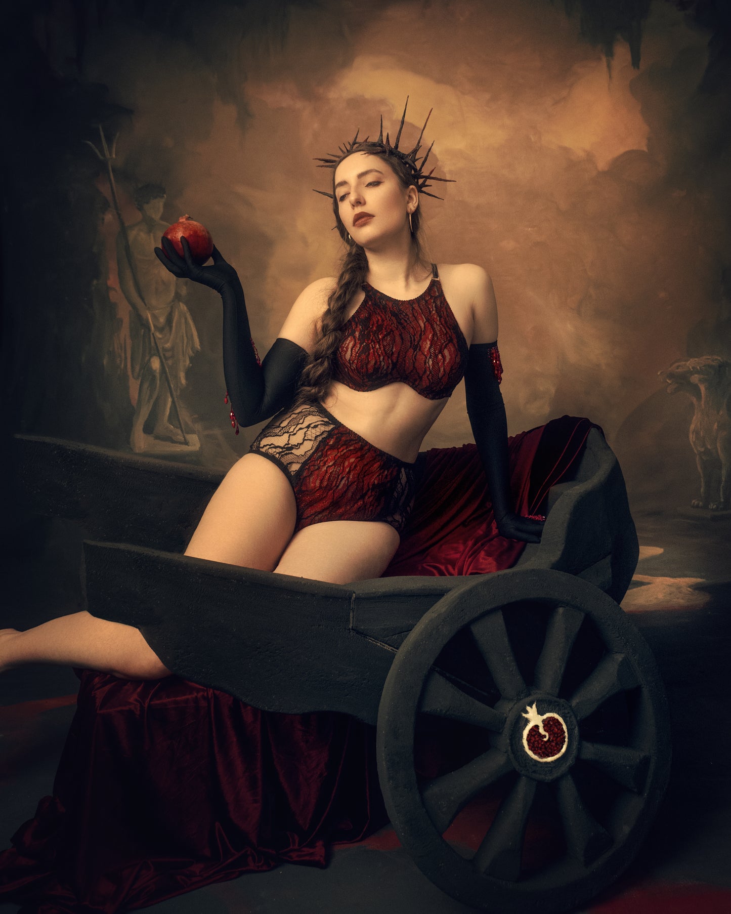 Atropos High Neck Monowire Bra