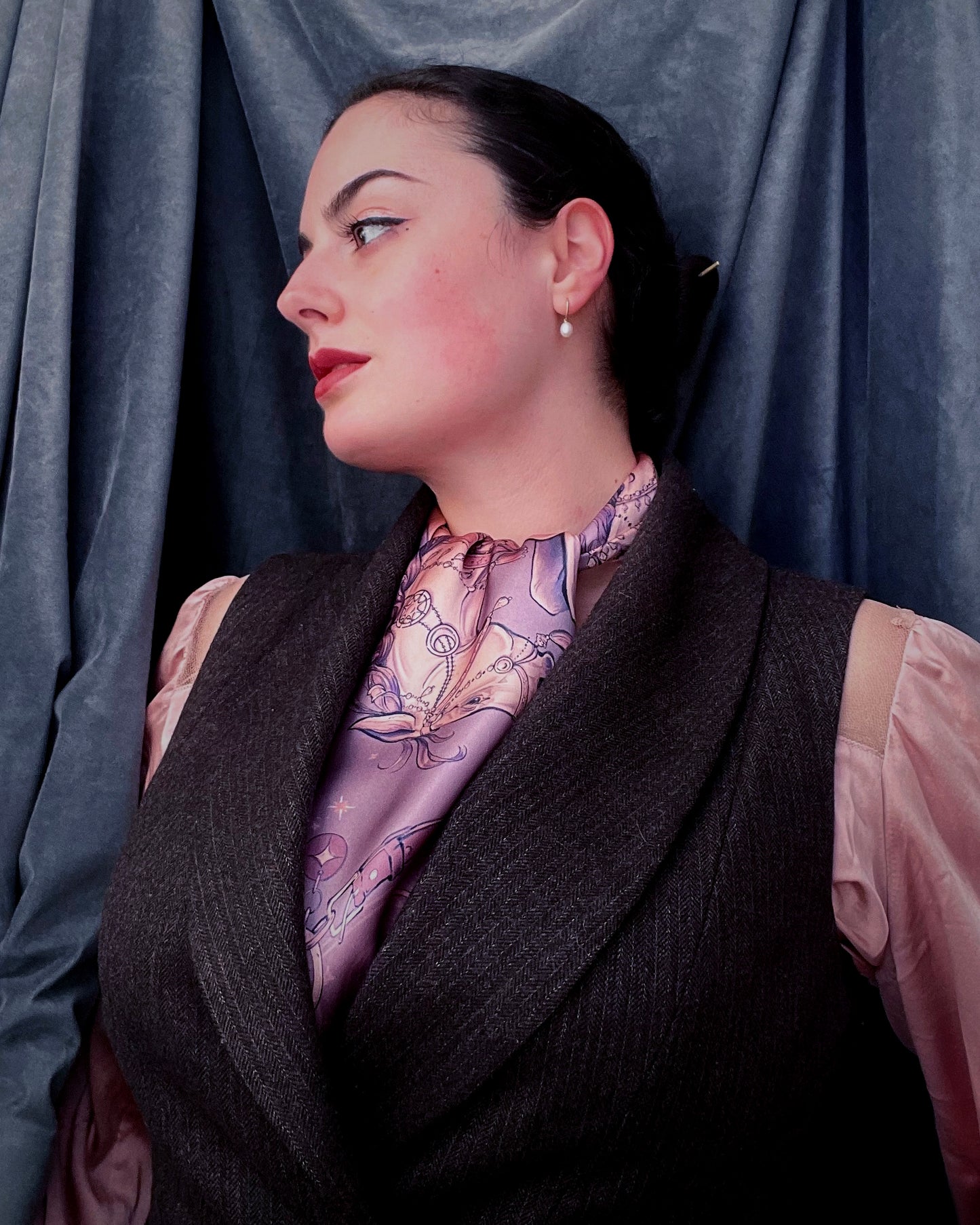 'Puzzle Horse' - Silk Scarf By Logandria