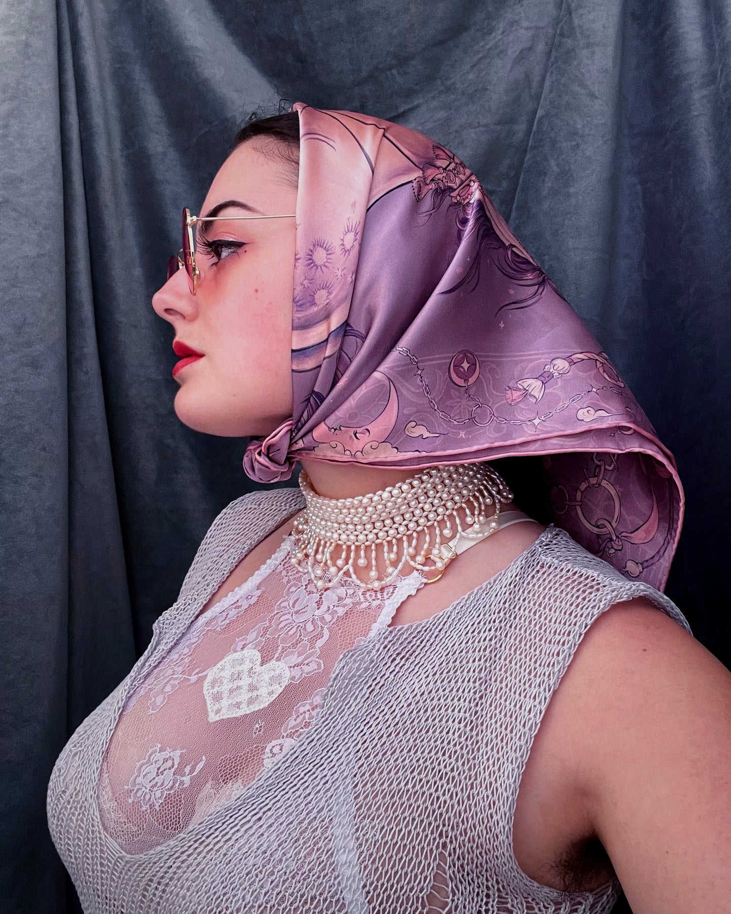 'Puzzle Horse' - Silk Scarf By Logandria