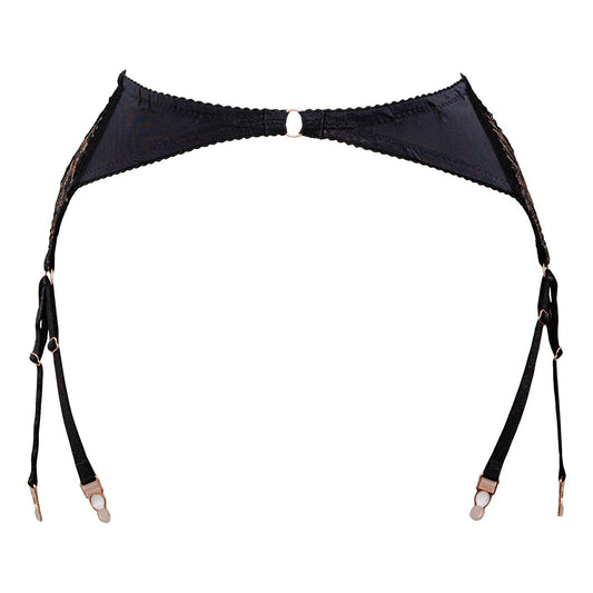 Mayfair Elodie 6 Strap Sheer Suspender Belt from Mayfair Stockings