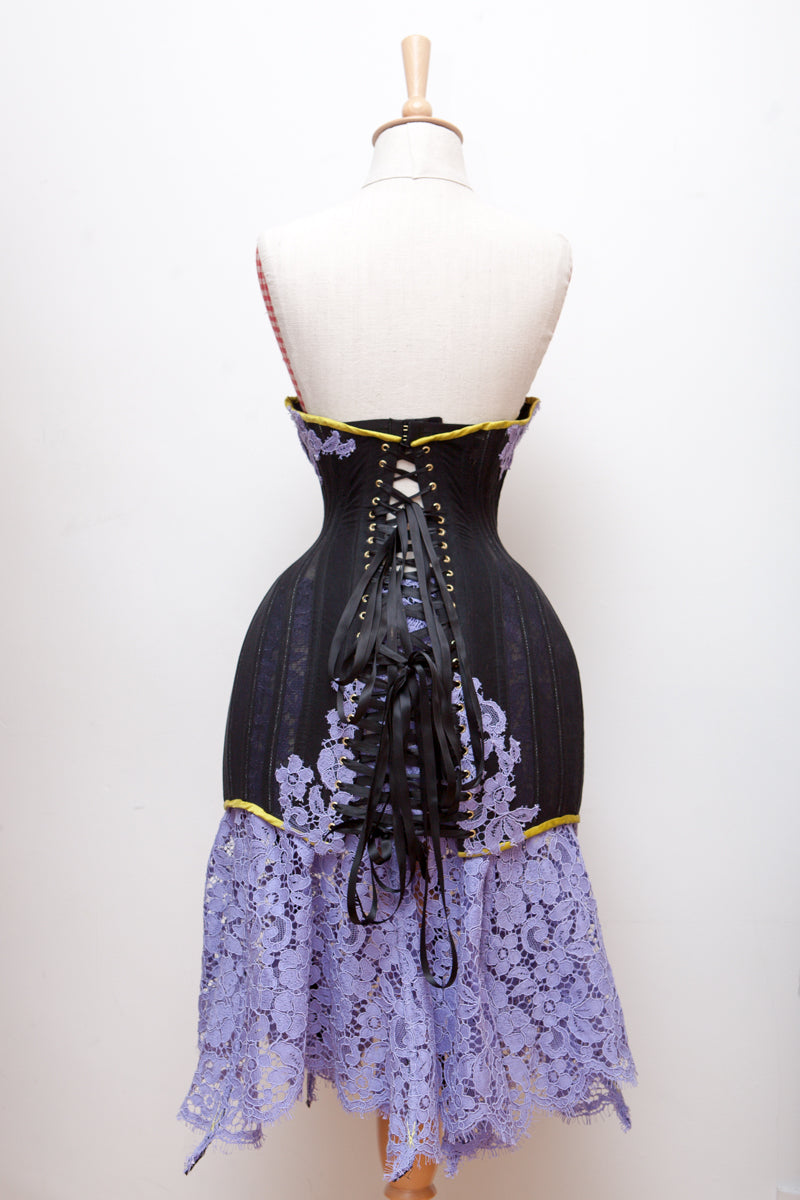 'Nightshade' Cupped Corset Dress